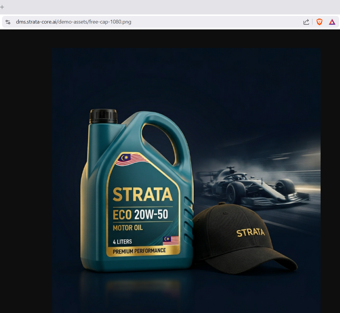 Strata DMS - Distribution Management System dashboard showing performance command centre